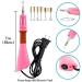 Hotfix Applicator Tool Kit with 7 Tips, Support Stand, Tweezers, Pencils & 2-Pack Rhinestones (Pink) - 6372 Stones - Buy Online on GoSupps.com