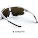 RacyRam Polarized Sunglasses | UV400 Protection | Sport Glasses for Baseball, Cycling, Running, Softball | Blue - Buy Online on GoSupps.com