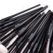 Black Makeup Brush Set - Eyebrow Mascara & Foundation Brushes | Premium Synthetic Makeup Tools for Flawless Application - Buy Online on GoSupps.com
