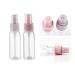 Housoutil 1 Set Cosmetic Containers Toiletries Containers Empty Dispenser Kit Clear Container Cosmetic Dispensing Bottle Cosmetics Kits Portable Pink Storage Set Travel 6.04X3.3cm Pink