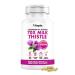 Vitapia Organic Milk Thistle Extract 70:1 Supplement - Liver Cleanse Detox & Repair Liver Health Support Antioxidants - 120 Vegan Capsules Non GMO Gluten Free Milk Thistle 120 Count (Pack of 1)