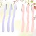 Frcolor 18 Pack Eyebrow Razor Kit - Precision Shapers Trimmers & Face Hair Remover - Violet & Pink Beauty Tools - Buy Online on GoSupps.com
