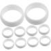 Healeved 24 Pcs Silicone Ring Rubber Silicone Ring Soft Silicone Ring Best Friend Silicone Mens Ring Men's Accessories Mens Fidget Ring Finger Jewelry Silicone Finger Ring Gym Accessories 2.6X2.6X0.7CMx3pcs Blackx3pcs - Buy Online on GoSupps.com