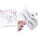 Beavorty Eyebrow Template 2 Makeup Kit Beauty Kit Eyebrow Card Easy Eyebrow Stencil Eyebrow Sticker Simple A607 Makeup Tools - Buy Online on GoSupps.com