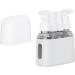Portable Mini Pump Bottle Set for Travel - Lightweight & Convenient Essentials in Light Gray - Buy Online on GoSupps.com