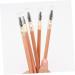 Beatifufu 2pcs Double Ended Eyebrow Pencil with Brush Eyeliner Women Makeup Pencils Eyebrow Pencil Brown Wood - Buy Online on GoSupps.com