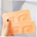 Angoily 16 Pcs Eyebrow Practice Block Eyeshadow Flexible Eye Makeup Skin Makeup Practice Board Fake Skin 3d 16x7cmx4pcs As Shownx4pcs - Buy Online on GoSupps.com
