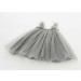 Ugitopi Baby Girls Toddler Tutu Dress | Sleeveless Princess Tulle Sundress | Size 9-36 Months | 2 Years | B-Gray - Buy Online on GoSupps.com