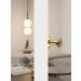 Sorwduerm Gold Door Knobs - Polished Brass Dummy Handle | Decorative Zinc Alloy - 1 Pack - Buy Online on GoSupps.com