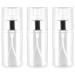 3 x spray bottle (empty) with atomizer - clear - refillable (100ml - 532631)