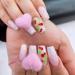 Fashion 12 Colors Mixed Detachable Nail Art Decortaions Magnetic Nail Pom Poms 3D Nail Charms Nail Art DIY Fluffy Plush Ball for Nail(Blue) - Buy Online on GoSupps.com