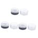 POPETPOP 6 Pcs Cosmetic Wax Waterproof Eye Liner Pencil Halloween Makeup Supplies Matte Waterproof Eyeliner 4X4X2CMx3pcs Black Whitex3pcs
