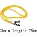 SBTRKT 5-Piece Yellow Acrylic Fiber Eye Chain - Stylish & Durable Sunglasses Accessory for Old Flower Mirrors - Buy Online on GoSupps.com