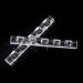Nail Holder - 5-Grids Acrylic Brush Holder Stand - Clear Organizer Holder for Drawing Pens Manicure Nail Carving Pencils Pochy - Buy Online on GoSupps.com