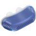 Electric Silicone Anti Snoring Stopper Smart Adjustable Snore Stopper Electronic Anti Snoring Aid Double Eddy Current Fan Designs Snoring Solution Improved Nighttime Slee(Size:55 x 40mm Color:Blue) 55 x 40mm Blue