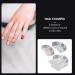 3 Sets Nail Stamp Tool - French Nail Art Stamping Plate & Nail Polish - Transparent Manicure Tools for Perfect Designs - Buy Online on GoSupps.com