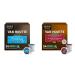 Van Houtte Swiss Water Decaf Fair Trade Organic K-Cup Coffee Pods 24 Count For Keurig Coffee Makers & Original House Decaf K-Cup Coffee Pods 24 Count For Keurig Coffee Makers