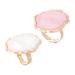 2 pi ces Palette de M lange pour Vernis Ongles Bague R sine Marbr e Portable Outil Manucure Professionnel et Maison