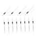 TOVINANNA 12pcs Eyeliner Pencil Eyeliner Brush Silkworm Pen Makeup Pen Eyeshadow Pencil Makeup Eyeliner Applicator Makeup Highlighter