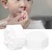Rolled Cotton Balls - 100 Counts Cotton Gauze Rolls for Kids | Ideal for Nosebleeds & Oral Care | Soft & Safe for Under 6 Years - Buy Online on GoSupps.com