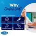 Comfort Cool D-Ring Wrist Brace - Carpal Tunnel Tendonitis Relief Arthritis Support | Soft Lightweight Immobilizer with Finger Mobility | Medium Size 6.5 to 7.5 - International Shipping Available - Buy Online on GoSupps.com