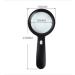 Magnifier Optical Glass Magnifier LED Hand-held Magnifying HD Appreciation Magnifier Reading Magnifier Good Times - Buy Online on GoSupps.com