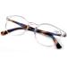DOOViC Italy Design Fashion Reading Glasses +1.25 Strength | Stylish Clear Frames for Women Men | Includes Case - Buy Online on GoSupps.com