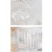 BEALIFE Nail Soaking Bowl Professional Manicure Tool for Home Salon Nail SPA Girls Clear - Buy Online on GoSupps.com