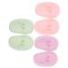 TOVINANNA 3 Pairs Silicone Earmuffs Hair Color Ear Protectors Ear Guard for Shower Ear Shield Hairdressing Ear Covers Ear Cover for Heat Shower Ear Cap Ear Muffs Keep Warm