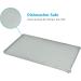 AUDWUD Silicone Waterproof Pet Feeding Mat | Anti-Slip Dog & Cat Bowl Mat 53x38 cm - Durable & Easy to Clean - Buy Online on GoSupps.com
