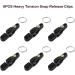 Sauyrasy 6Pcs Red Heavy Tension Release Clips for Planer Board Kites Downrigger Fishing - Buy Online on GoSupps.com