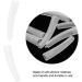 Tweezers Protective Cover Elbow Plastic Tweezers Protective Cover Anti-dust Non-slip Eyelashes Grafting Tool Made of Soft Silicone Material Eco-friendly and durable in use - Buy Online on GoSupps.com