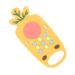 Baby Teething Toy Remote Control Teething Toy Silicone Soft Teeth Grinding Cartoon Baby Teether Chew Toy for Toddlers Boys Girls (Pineapple Model)