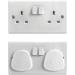 10 Pcs Plug Socket Covers - Baby Safety Proofing Electrical Outlet Guards + Fire & Water Leak Protection - Ideal for Home, Office, School & Hospitals (White) - Buy Online on GoSupps.com