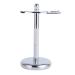 Premium Aluminum Shaving Brush Stand - Durable Holder Rack for Grooming Tools | 15cm x 7cm | Fast International Shipping - Buy Online on GoSupps.com