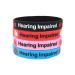 Caiyao Hearing Impaired Medical Alert ID Bracelets Blood THINNER Diabetic Type 1/2 Rubber Medical Awareness Emergency Warning Wristbands Bracelet