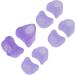 Toe Separator 4 Pairs - Reusable Silicone Bunion & Hallux Valgus Corrector Pads for Overlapping Toes | Purple - Buy Online on GoSupps.com