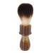 Hair Beard Barber Shaving Brush | Facial Care & Hair Sweeper Tool for Home & Salon - Brown - Buy Online on GoSupps.com