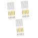Beavorty 15 Pcs White Lying Silkworm Pen Eyeliner Pencil Xmas Tree Concrete Eyeshadow Crayon Girl Makeup