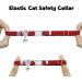 Personalized Red Elastic Cat Collar with Name & Phone Number | Engraved with Bell - Shop Now! - Buy Online on GoSupps.com
