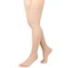 Thigh High Compression Stocking for Women Men 20-30mmHg Medical Compression Socks for Women Toeless Women Compression Socks (L Beige) L(1 Pair) Beige
