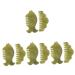 Beavorty 8 Stk Jade Kamm Massage Mass Massage Scalp Massage Backkratz Tool Haircongs from Jade Massage Kmme for the scalp Face massage devices whole body scratching rack 9x4.5cmx4pcs Grnx4Stk