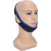 Adjustable Stop Snore Belt Chin Strap - Blue Black - for Men and Women - Office and Bedroom - Buy Online on GoSupps.com
