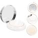FOMIYES 2 Pcs Body Powder Compact Cushion Foundation Case Powder Cases Box Pack Travel Empty Toner 1 count (Pack of 1) Silver - Buy Online on GoSupps.com