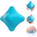 Frcolor Silicone Massage Ball - Vibrating Neck & Muscle Knot Remover - Hexagonal Yoga Roller - 5.7cm Blue - Buy Online on GoSupps.com