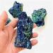 1pc 150g-200g Natural Blue Crystals Stones unpolished Rough Azurite Specimen Chakra Reiki Balancing - Buy Online on GoSupps.com