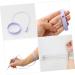 SKISUNO Eyelash Tweezers Extension Supplies Eyelash Extension Tweezers Protector for Eyelashes Eyelash Extensions Eyelash Extension Tool Eyelash Extension Supplies Silica Gel Purple - Buy Online on GoSupps.com