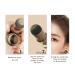 Grey Black Eyebrow Stamp Shaping Kit - Waterproof One Step Brow Stamp Stencil Set with 6 Reusable Stencils - Buy Online on GoSupps.com