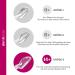 Dentistar Silikon Schnuller 2-Set Size 3 (14+ Months) - Tooth & Jaw Friendly BPA-Free Made in Germany - Princess Design - International Shipping Available - Buy Online on GoSupps.com