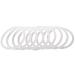 HAARallerliebst Unisex Silicone Hair Ties - 9 Premium Transparent Ponytail Holders for Men Women & Girls - Ultra Strong Hold Hair Accessories with Storage Box - Perfect for Sports - Buy Online on GoSupps.com